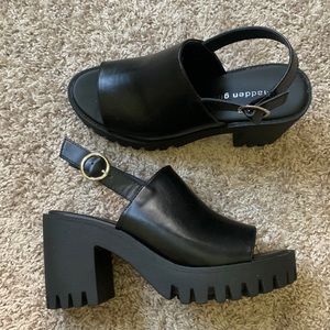 Madden Girl platform sandals